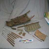 藏品(竹筏模型)的圖片